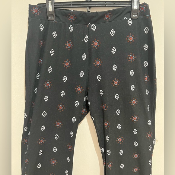 Tribal Aztec bell bottom stretchy pants - Picture 3 of 4